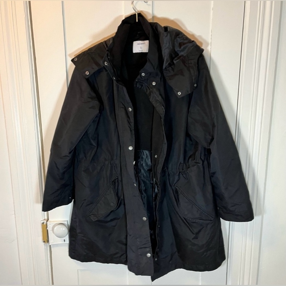 Old Navy Women's Black Utility Jacket